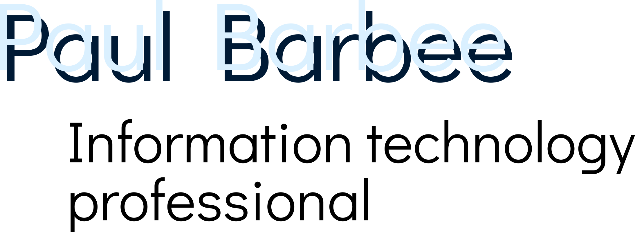 Paul Barbee's logo